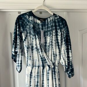 Women’s Long Boho Tie Dye Summer Maxi Dress